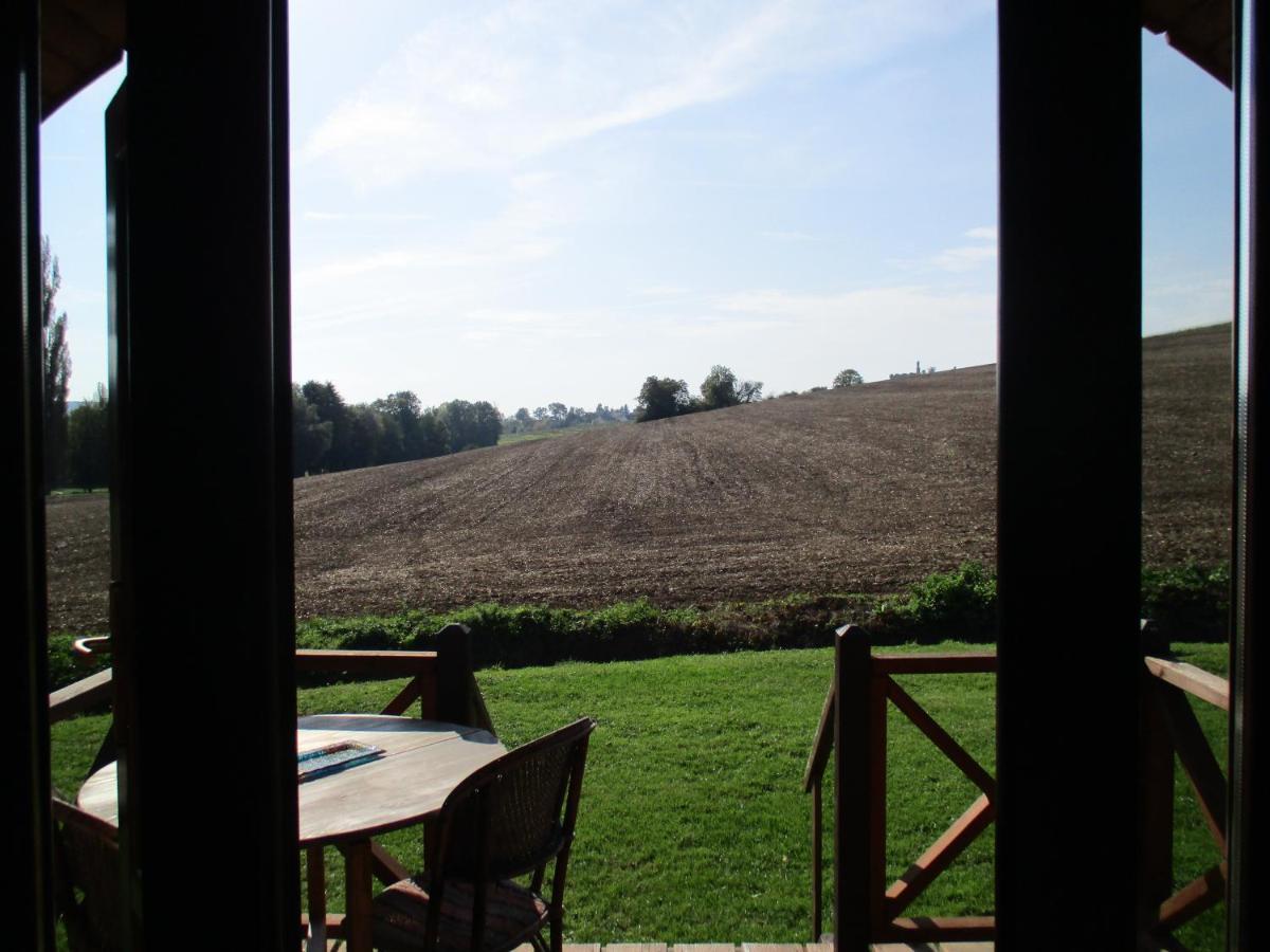 Roulotte Panoramique Du Moulin Châtillon-sur-Marne Exterior foto